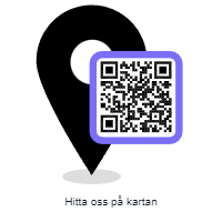 QR Code to Göteborg Hostel, Sweden, on Google Maps