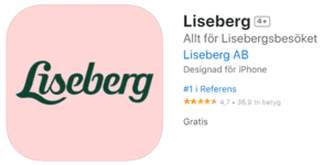 Ladda ner Lisebergsappen i App Store