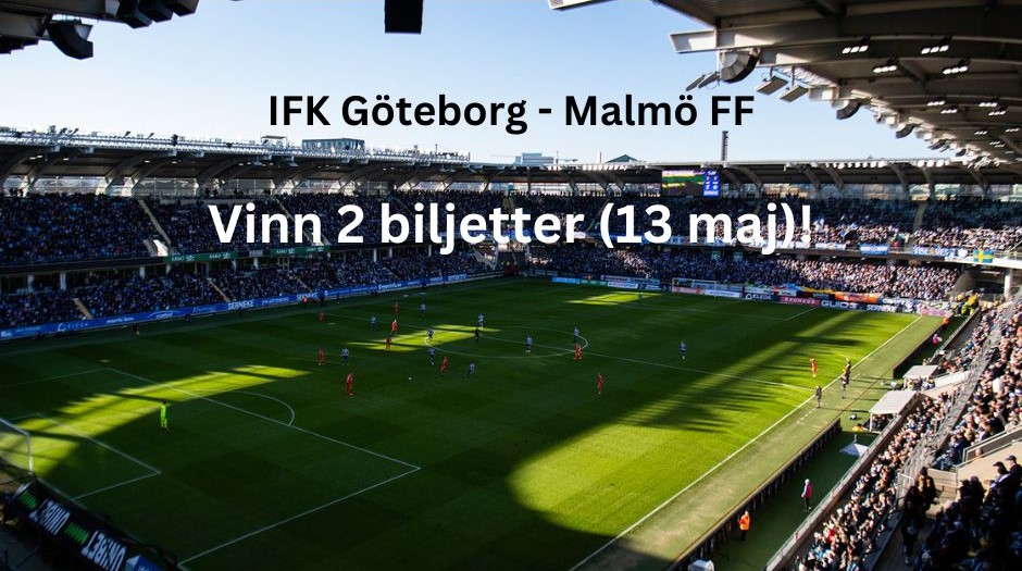 Tävla om biljetter hos Göteborgs vandrarhem IFK 13 maj 2024